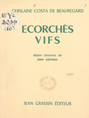 cover image of Écorchés vifs